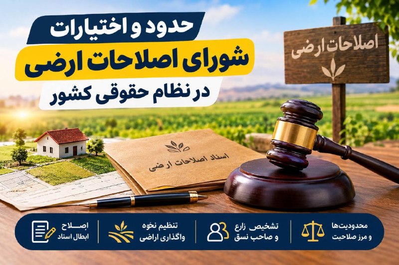 حدود و اختیارات شورای اصلاحات ارضی در نظام حقوقی کشور
